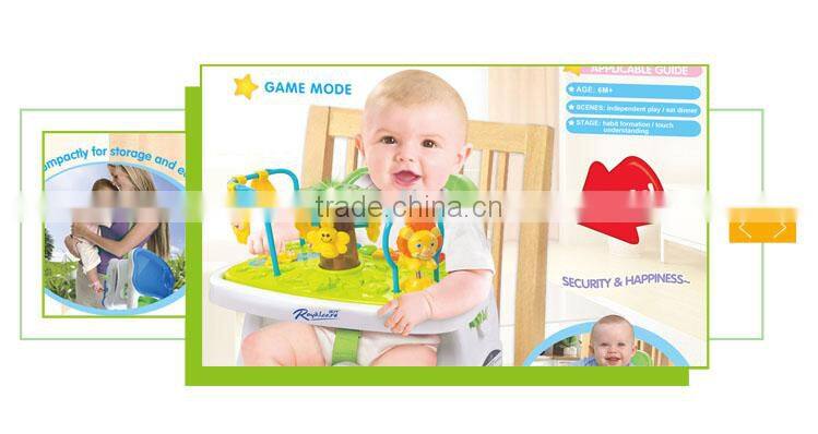 Latest fashion 2 in 1 easy to carry baby dining table and chair