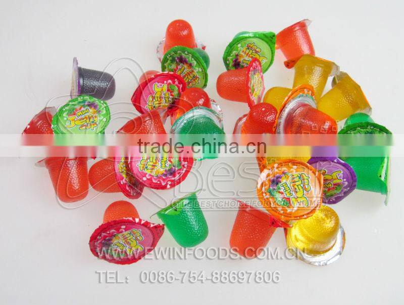 20 pieces mini fruit jelly cup