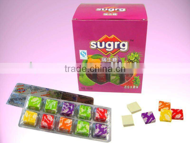 Fruity Flavor Sugus Candy Chewing Candy