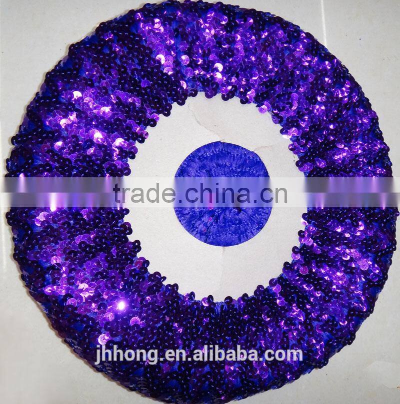 New Ladies Stretch Glitter sequin hats for women party paillette hat
