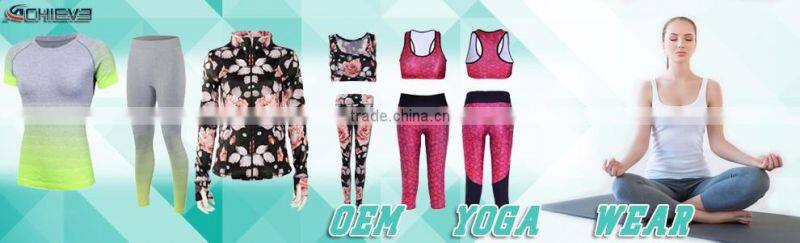 Custom Running Gym Leggings Compression Fitness Tights Pants Yoga Sport Leggings Wholesale Sublimation