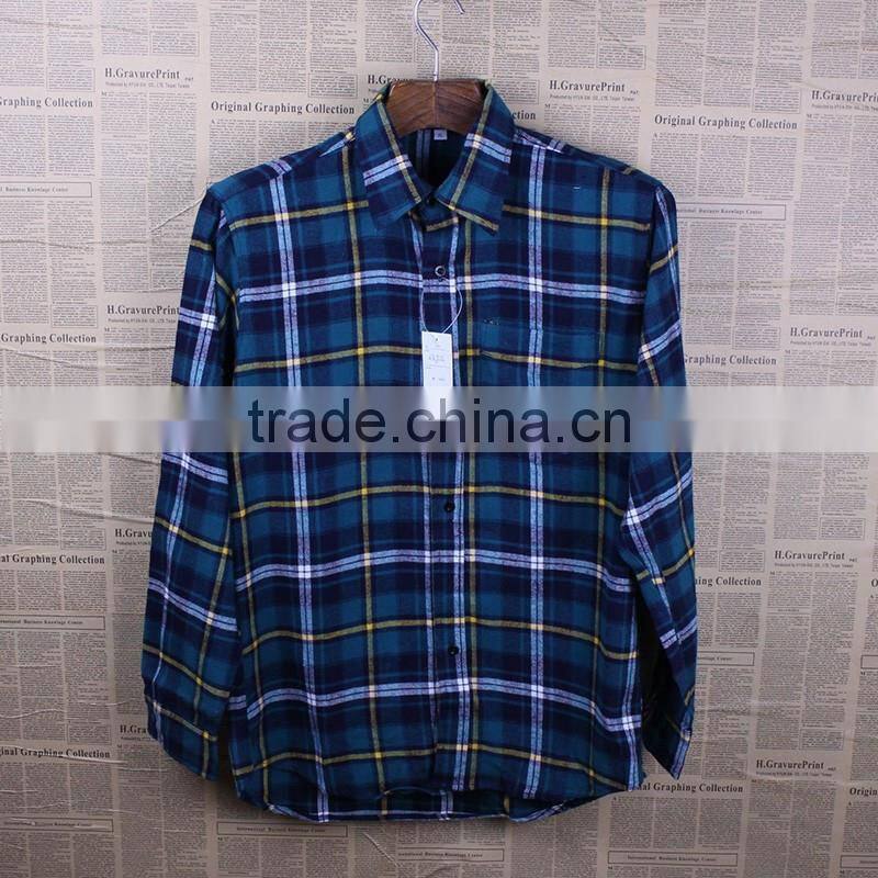 Men Plaid Shirt, Long Sleeve Flannel Plaid Shirt, Winter Shirt,