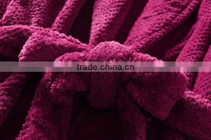 100% Polyester honeycomb Robe,honeycomb bathrobe,nightwear gown