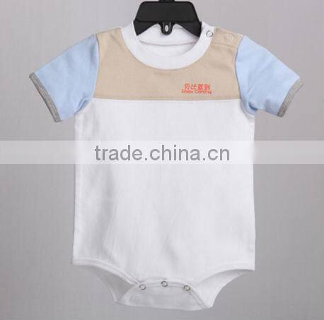 100% cotton comfortable fit baby boy rompers wholesale
