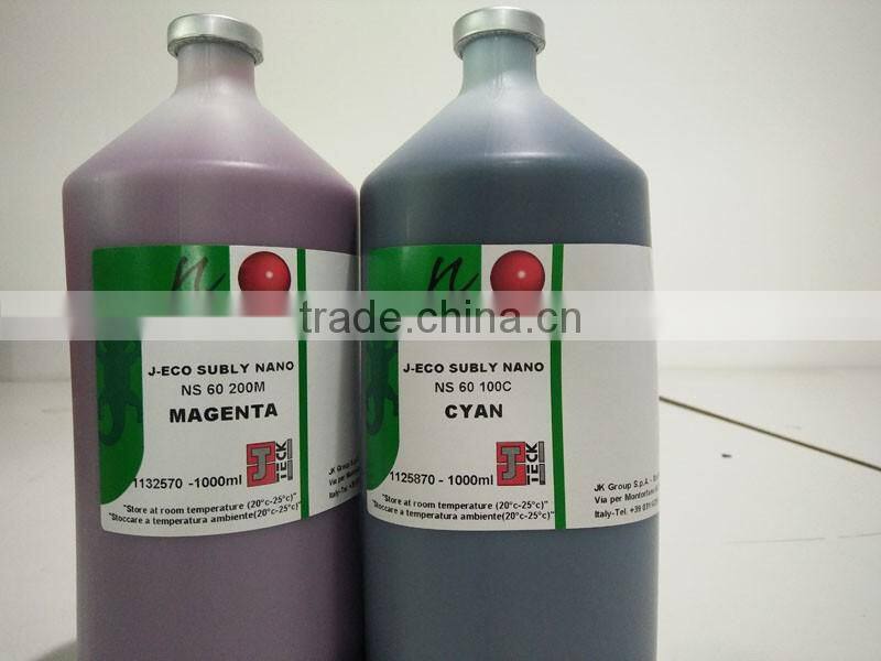 Italy Original J-teck sublimation ink cheap price for DX5/DX6