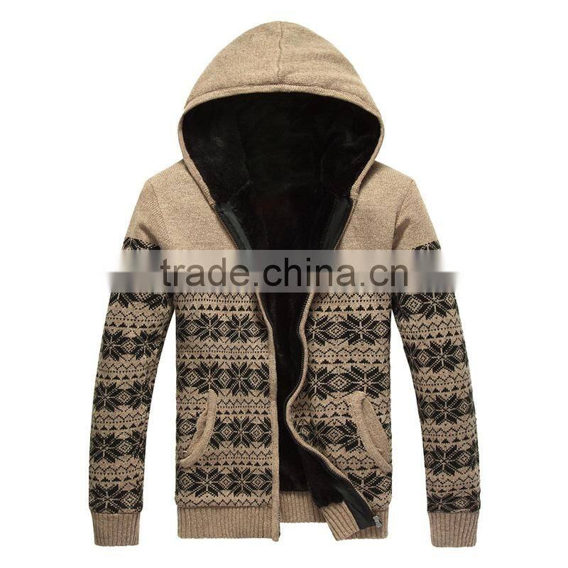 GZY 2015 New arrival stylish garment men autumn printed sweate