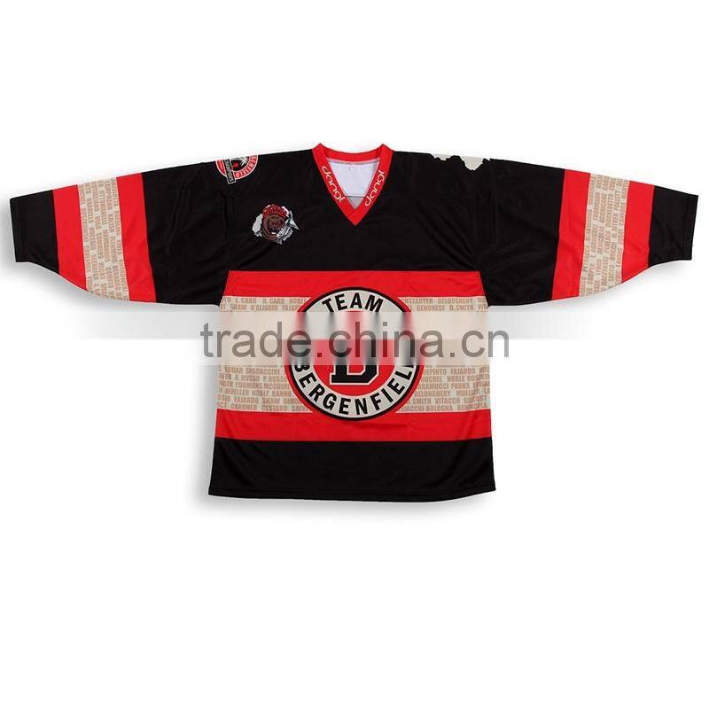 Custom wholesale ice hockey jerseys uniforms