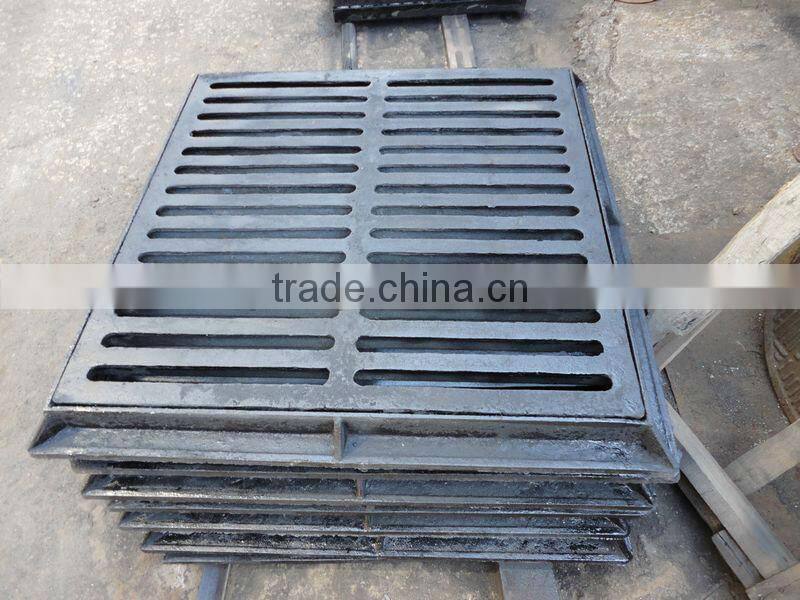 Cast iron road grate