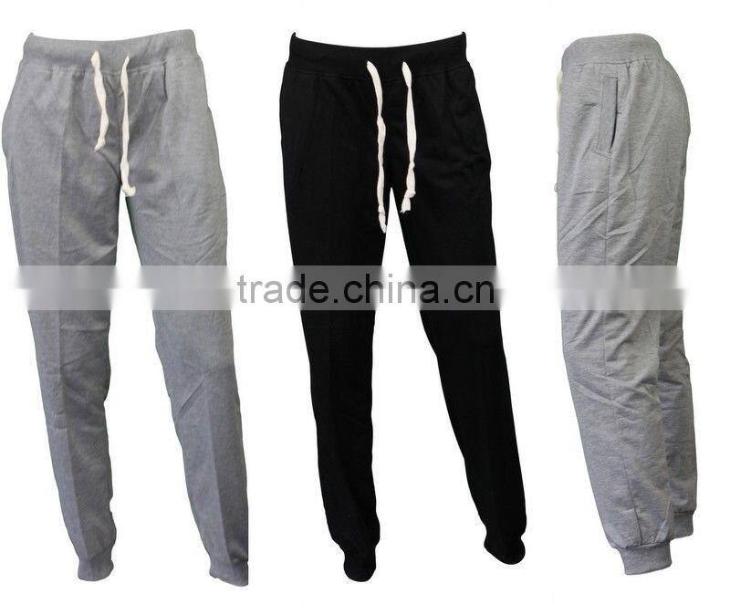 NEW women's Track Pants Slim Cuff Trousers Sport Tracksuit Casual
