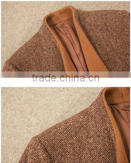 Wholesale & Retail High Quality Elegant Wool Men Wool Coat