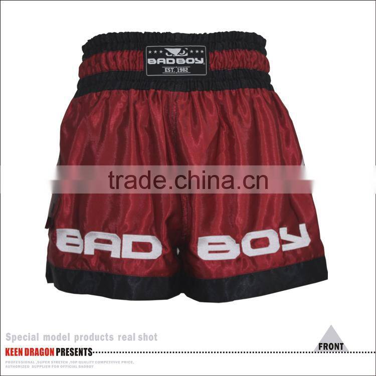 High Quality Custom Muay Thai Red Boxing Shorts