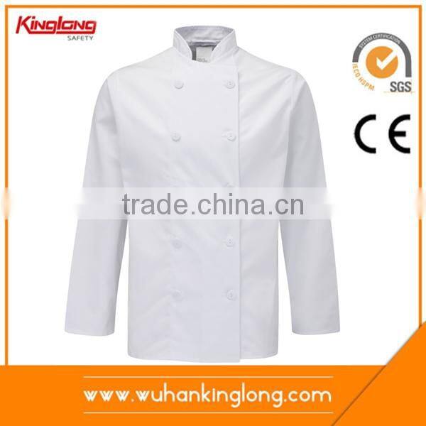High Quality French Chef Uniform With Long Sleeves With Suit Unisex