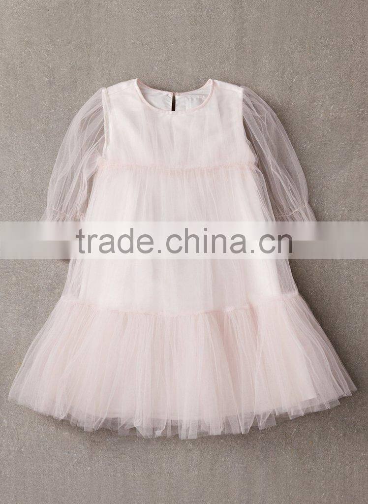Fashion Baby children's product Tulle girls party dresses flower Princess party Dress