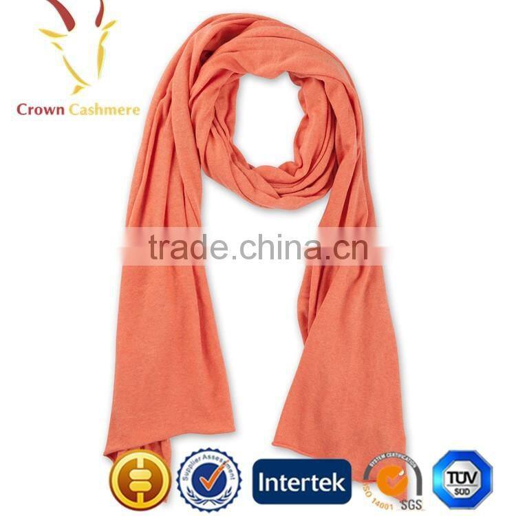 Pure Color Cahsmere Scarf Wool Neckerchief