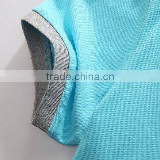 Mens Custom Logo Mesh Fabric Polo Shirt tshirt