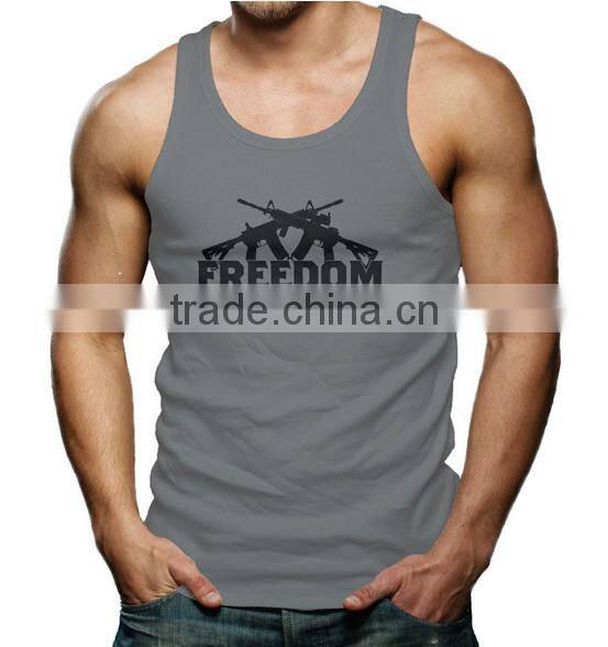 Alibaba china custom gym stringer tank top,blank gym mens stringer singlet wholesale