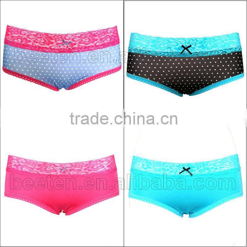 microfiber ladies boxer hipster