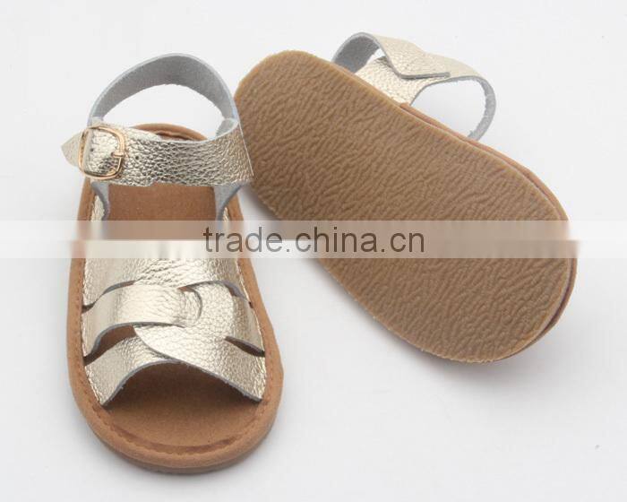 Skidproof rubber fancy lovely shoes kids children sandals