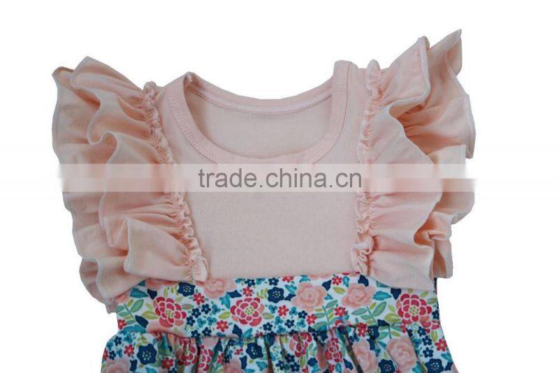 Boutique Baby Girls New Summer Kids Ruffle Designs Romper Fashion Lovely Clothes