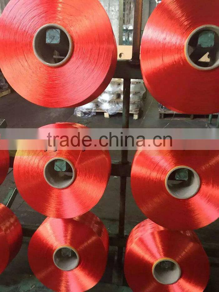 Anti-Pilling Ring Spun Dyed Polyester Filament Yarn For Fishing Nets