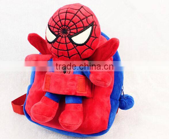 Lovely animal design plush animal backpack tiger for kids