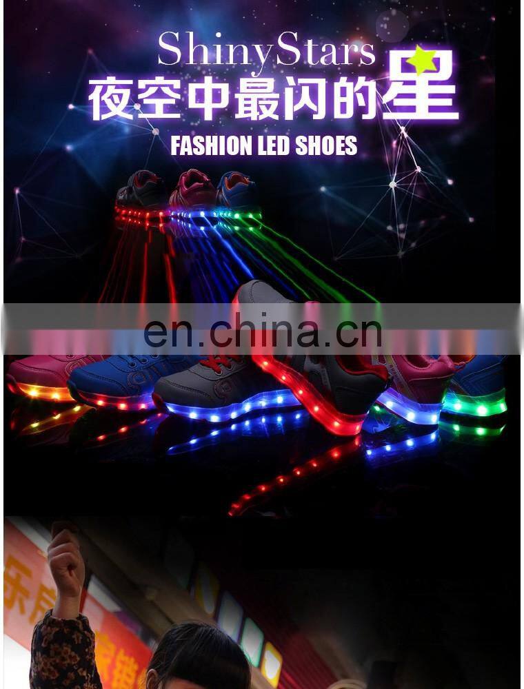 Latest AIR Led light up shoes Children kids led shoes sneakers Wholesale footwear