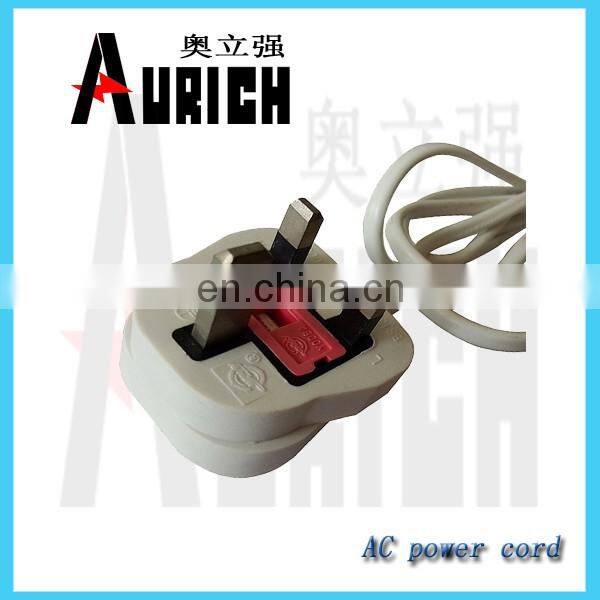 european ac power cord dc power cable 2.5mm plug male to male gu10 lamp holder power cable