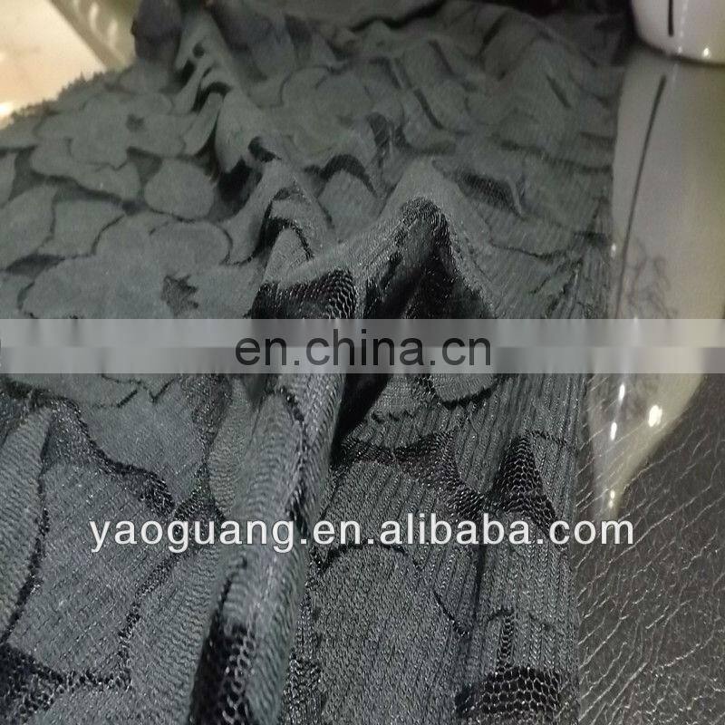 30%Nylon 70%Cotton Lace fabric