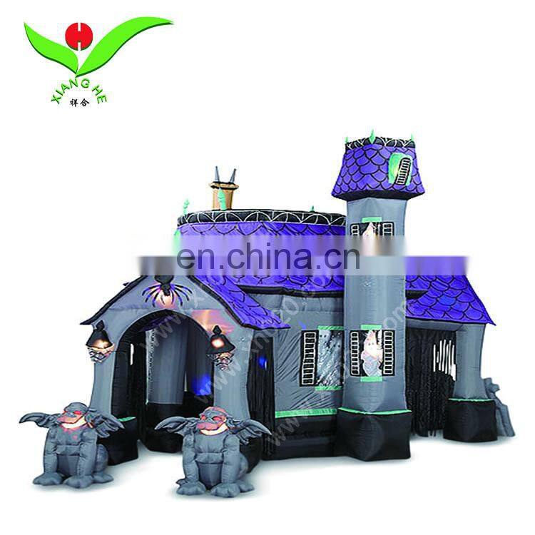 Factory supply most popular Customized Halloween Inflatable Haunted House for sale