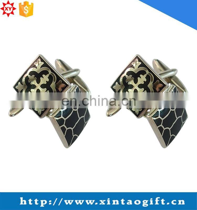 Custom round/ square/ cylindricality silk knot cufflinks for weeding gifts
