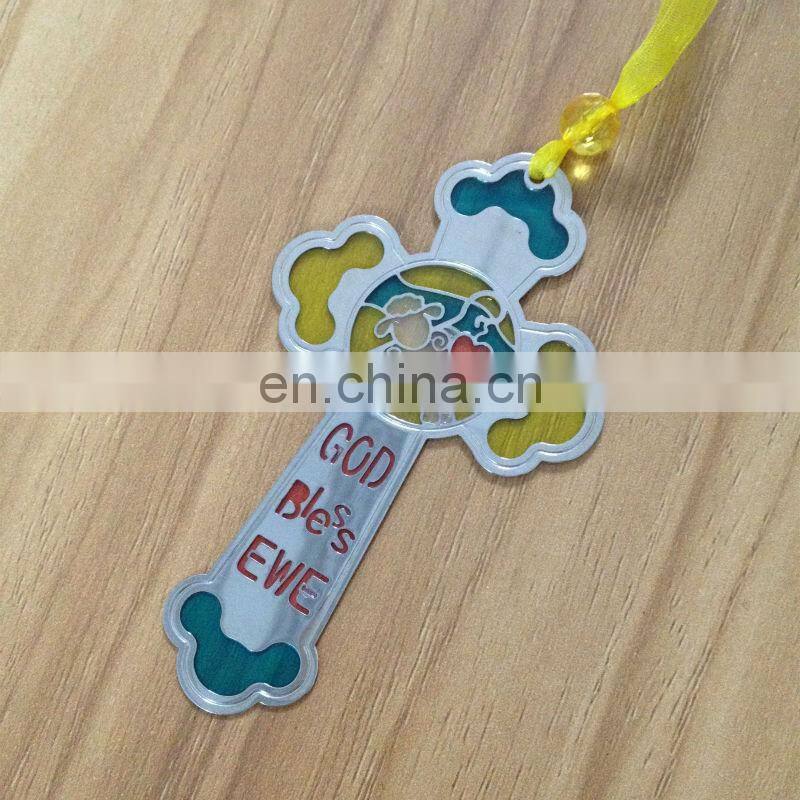 Gift items blank metal bookmark