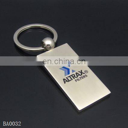 High quality metal blank keychain as cheap giveaway