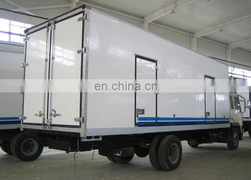 big and small size top quality refrigerated fiberglass truck box body