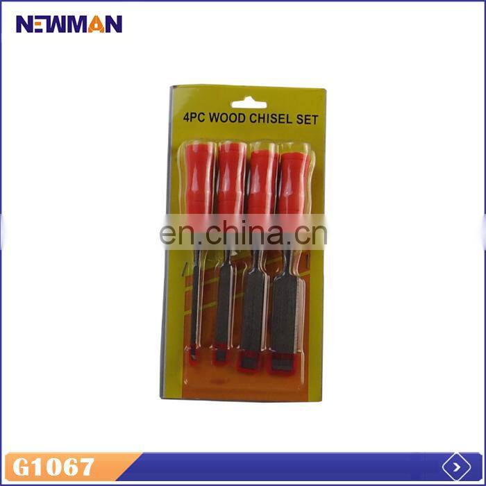 Dependable Supplier Carbon Steel Head Durable Cheap Wooden Chisels 4 Types