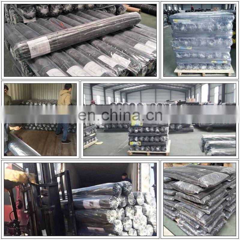 Water permeable PP woven fabric weed block pro weed mat 100gsm