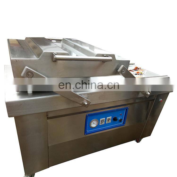 Double chamber vacuum packing machine DZ-400 for meat,beef,sea food,tofu,mushroom,peanut,rice,chicken