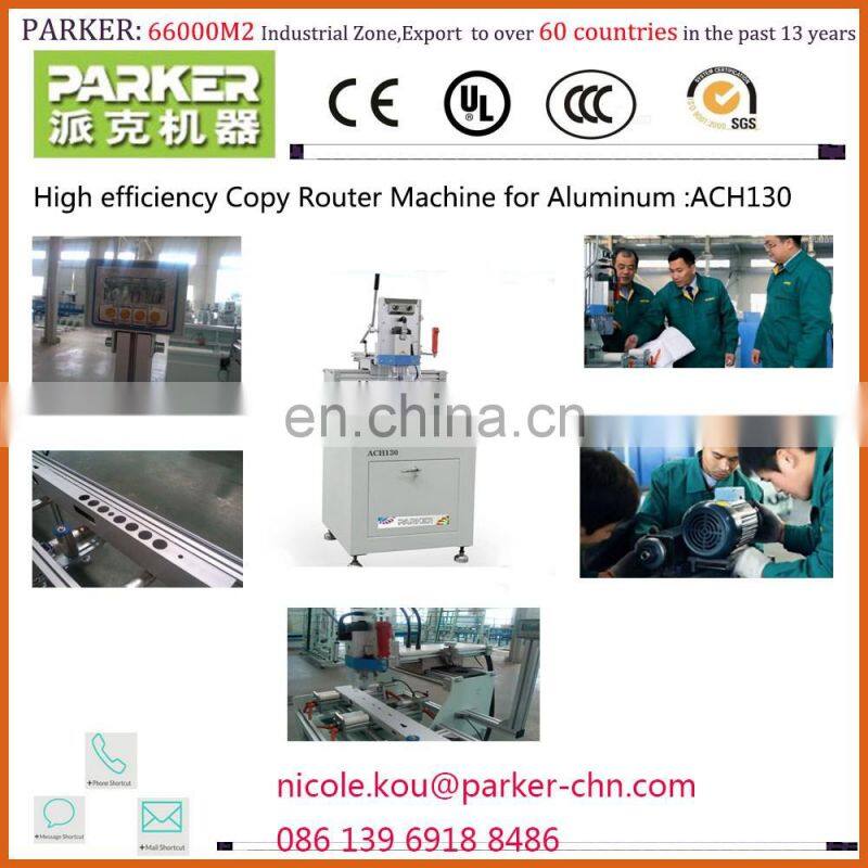 Best manufacturer of aluminum window door machines