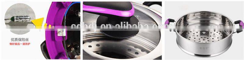 High Quality multifunction cook appliance removable handles cooking pots
