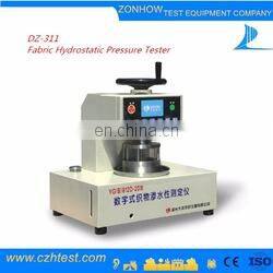 Economic and reliable fabric hydrostatic head pressure test machine digital tester