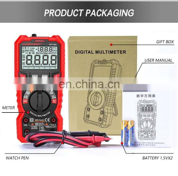 Analog multimeter LCD Size Pocket Multimeter Digital Clamp Multimeter