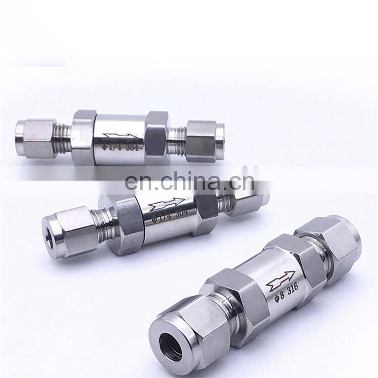 wholesale high pressure miniature needle valve cheap price check valve types shut off valve