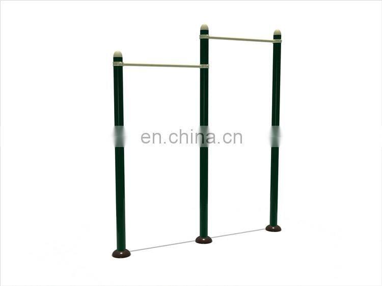 Horizontal bars and gymnastic sport for gym outdoor series for garden and villa using