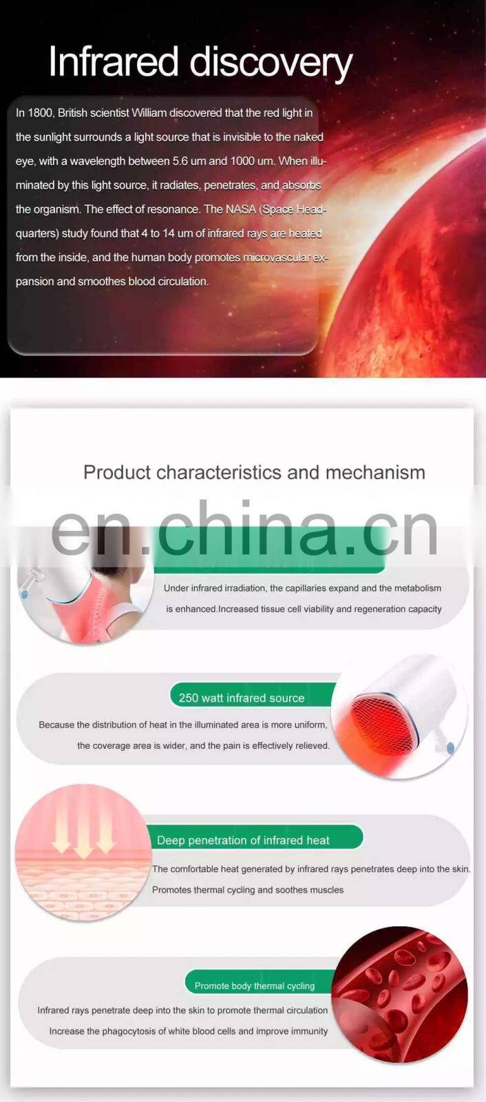 Infrared Red Light Therapy Lamps Heating therapy skin care device