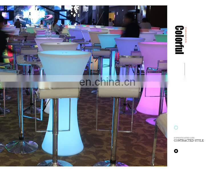 Wholesale Xiamen nightclub led furniture led cocktail table