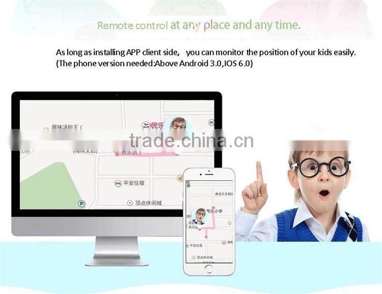 Children GPS Tracker for kids Satellite Android Monitor SOS function phone call y3 smart watch