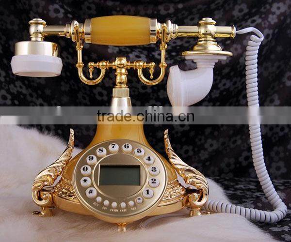 basic analog antique phone for hotels