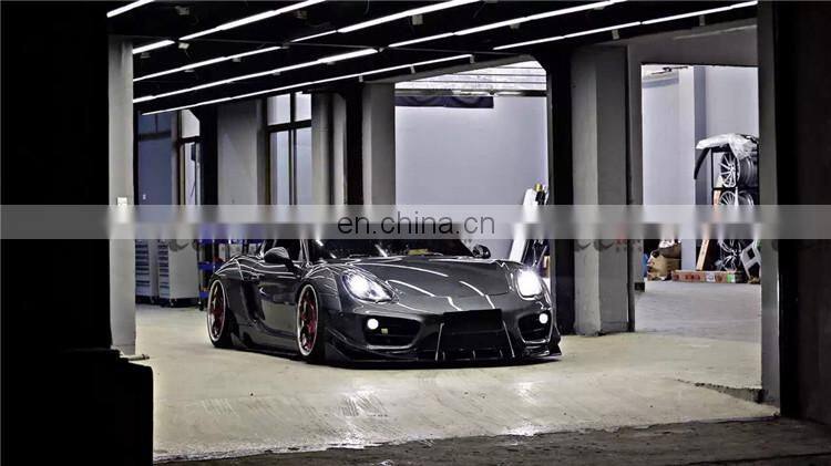 wide body kit for porsche cayman 981 boxster Body Parts