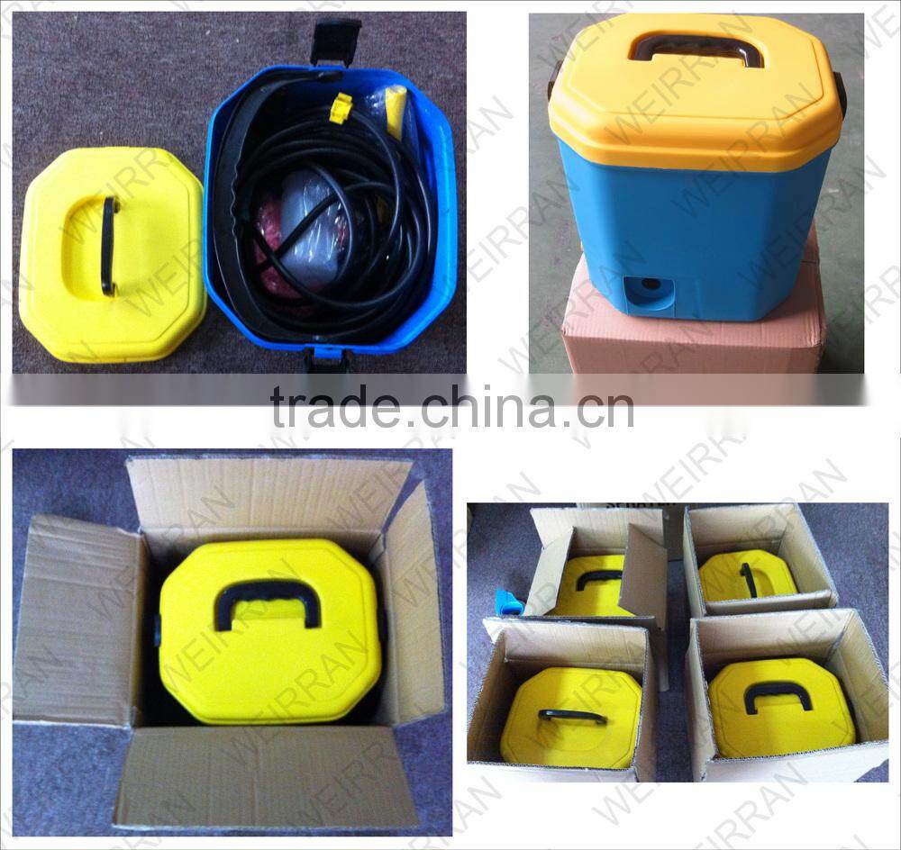 (71637) automatic plastic body battery powered car wash water machine