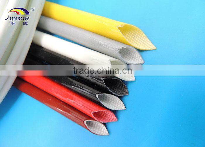 High Quality Silicone Fiberglass Braided Sleeve For Cable Management