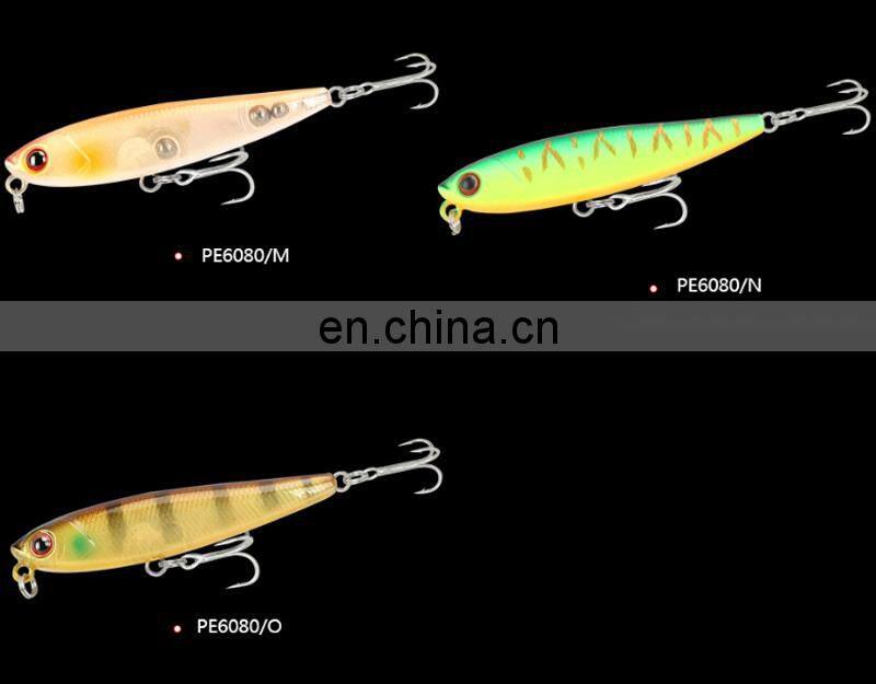 New Colors 55mm 3.5g Bass Hooks Crankbait Tackle Isca Artificial Para Pesca Sinking Pencil Lures